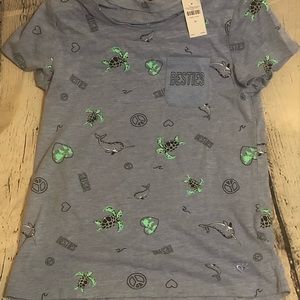 NWT JUSTICE tee xl 14/16